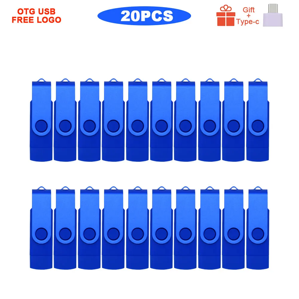 

20pcs/lot Personalize logo pendrive multifunctional OTG 64gb usb 128gb 4gb 32gb pen drive 16gb usb flash drives 64GB For wedding