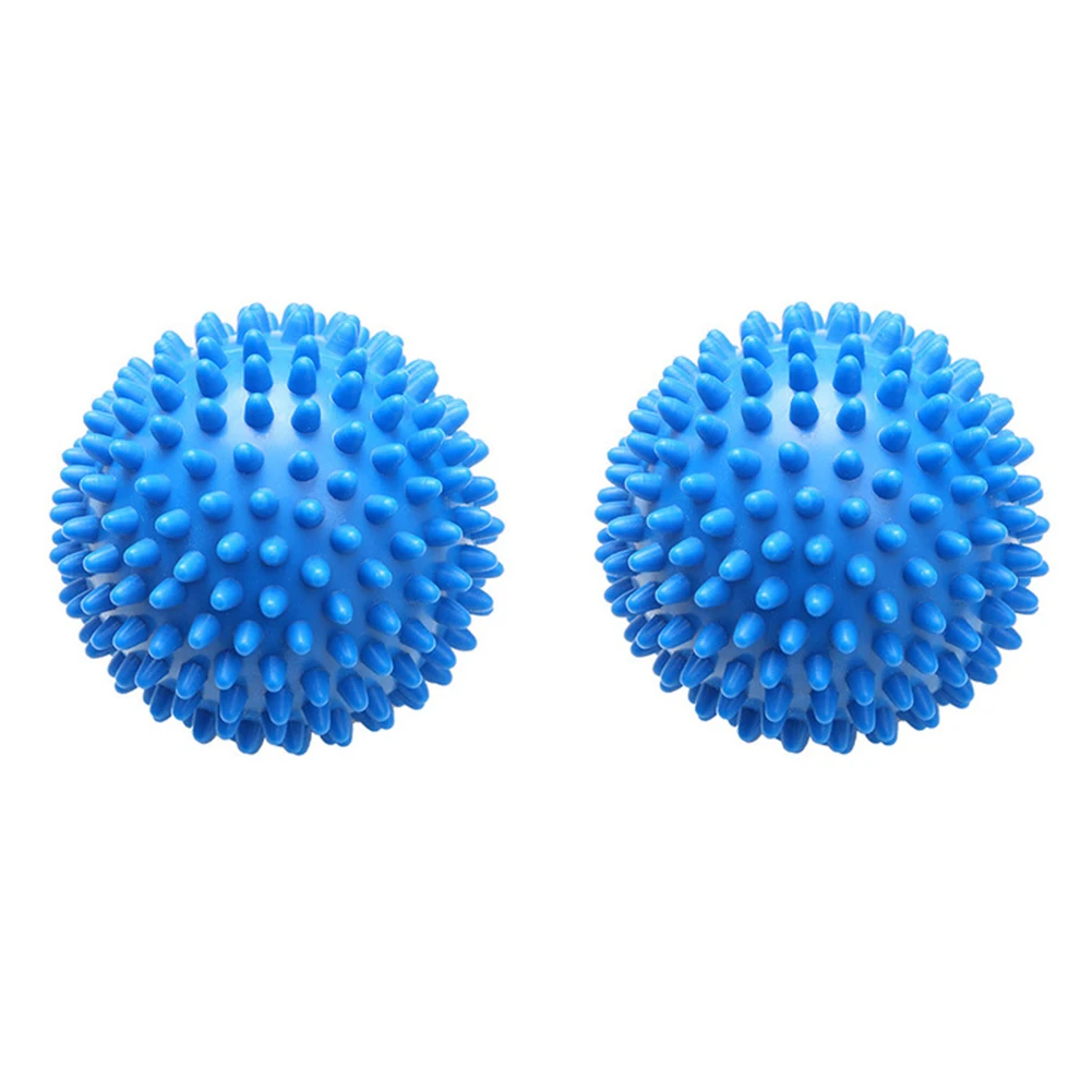 

2pcs Reusable Laundry Balls PVC Fabric Softener Balls Decontamination Washing Machine Home Cleaning Clothes Dryer