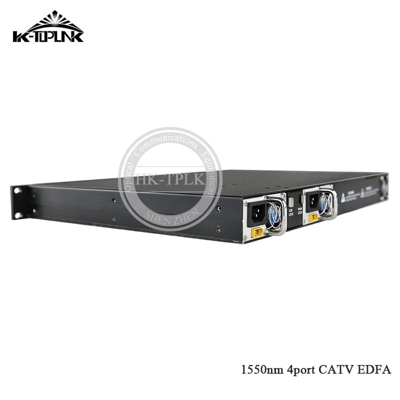Распродажа оптоволоконный усилитель 1550 нм CATV WDM 4 порта * 21 дБм EDFA 1U высокой