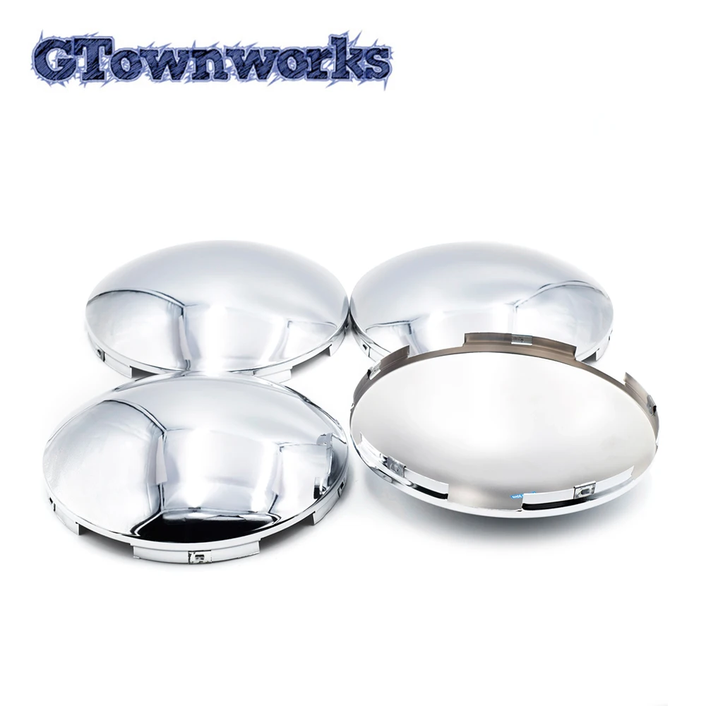 

4pcs 224mm Wheel Center Hub Cap For Truck Trailer 5 Clip Universal Top Cover Hubcap Styling Car Accessories Carbon Steel