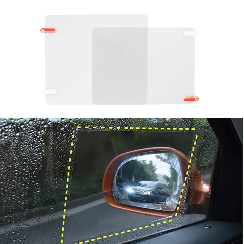 Автомобильное боковое зеркало заднего вида 2 шт. водонепроницаемая