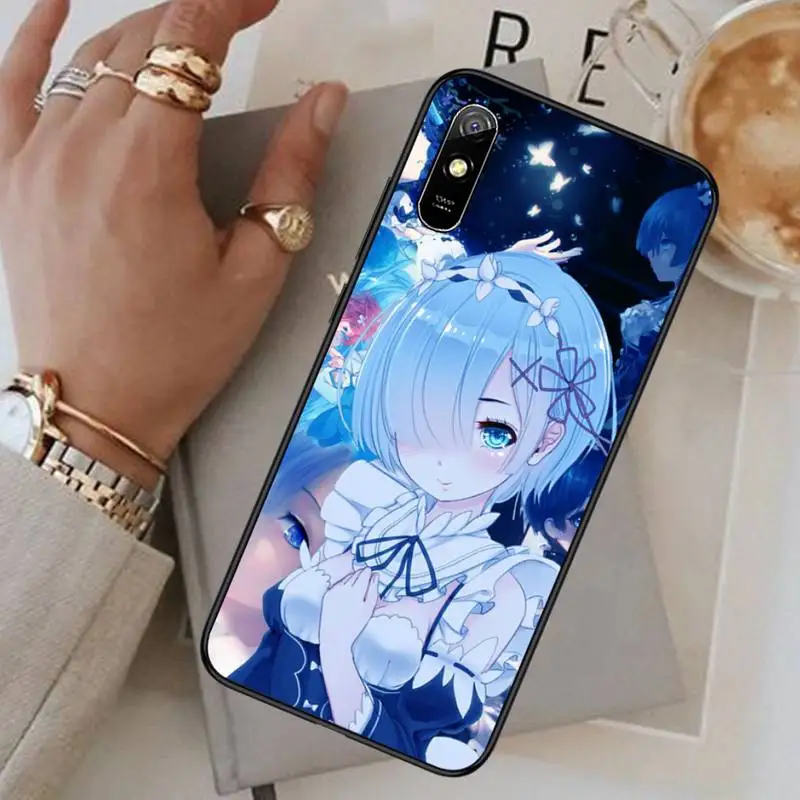 

anime Re Life different world zero Phone Case For Xiaomi redmi 9 9a 8 8a note 10 9 9s 8 8t 7 mi 9 9t 10 pro max funda