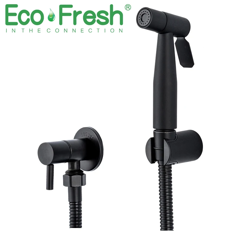 Биде Ecofresh черного цвета для ванной комнаты биде смеситель туалета гигиенический