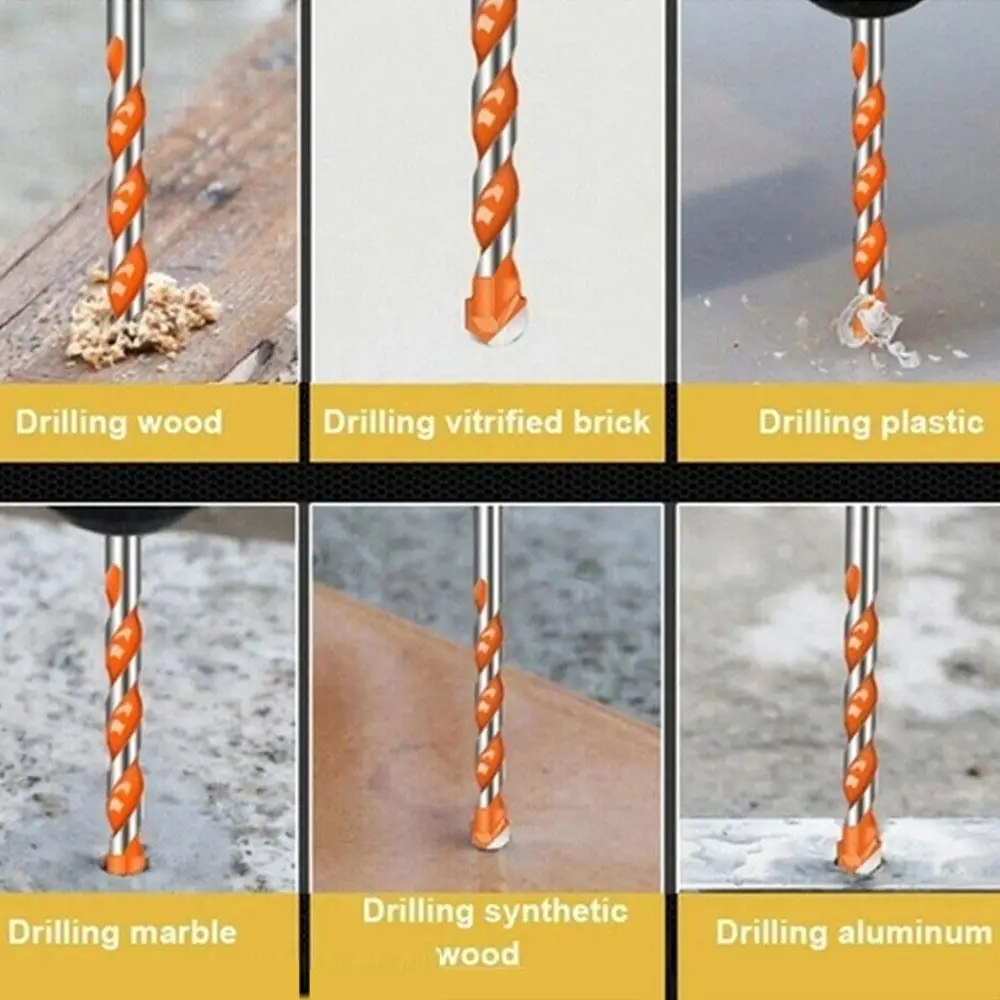 

Center Drill Alloy Electrical Accessories Durable Twist Drill Woodworking Drill Red Diamond Hole Saw Carpentry