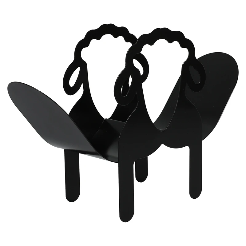 

Sheep Toilet Paper Roll Holder Tissue Storage Stand Bathroom Floor Decor Accessories Home Iron Roll Paper Towel Holder