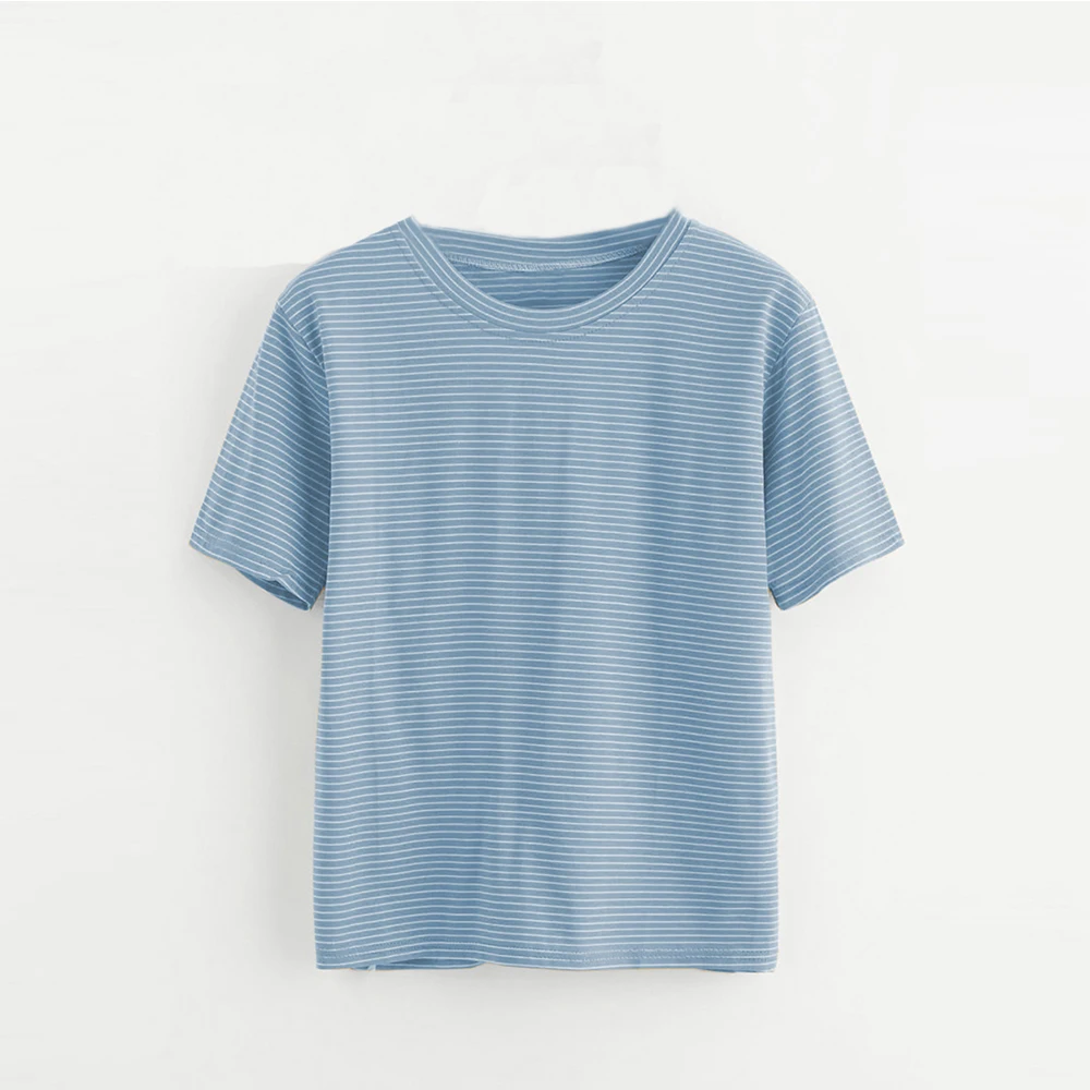 Весенне летняя женская футболка 2020 повседневная с принтом пальмовых листьев и v