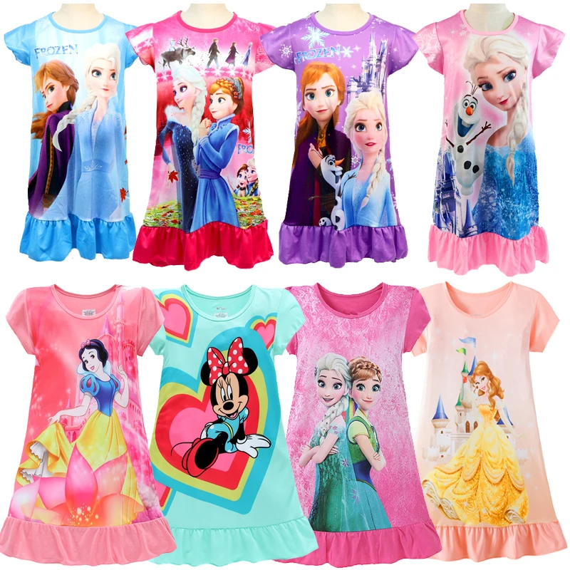 Платье принцессы Белоснежки для девочек повседневное 2021 | Детская одежда и обувь