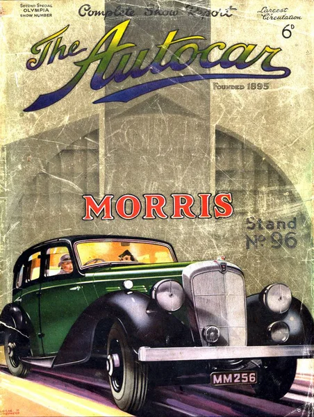

The Autocar Morris Retro Metal Tin Sign Poster Home Garage Plate Cafe Pub Motel Art Wall Decor