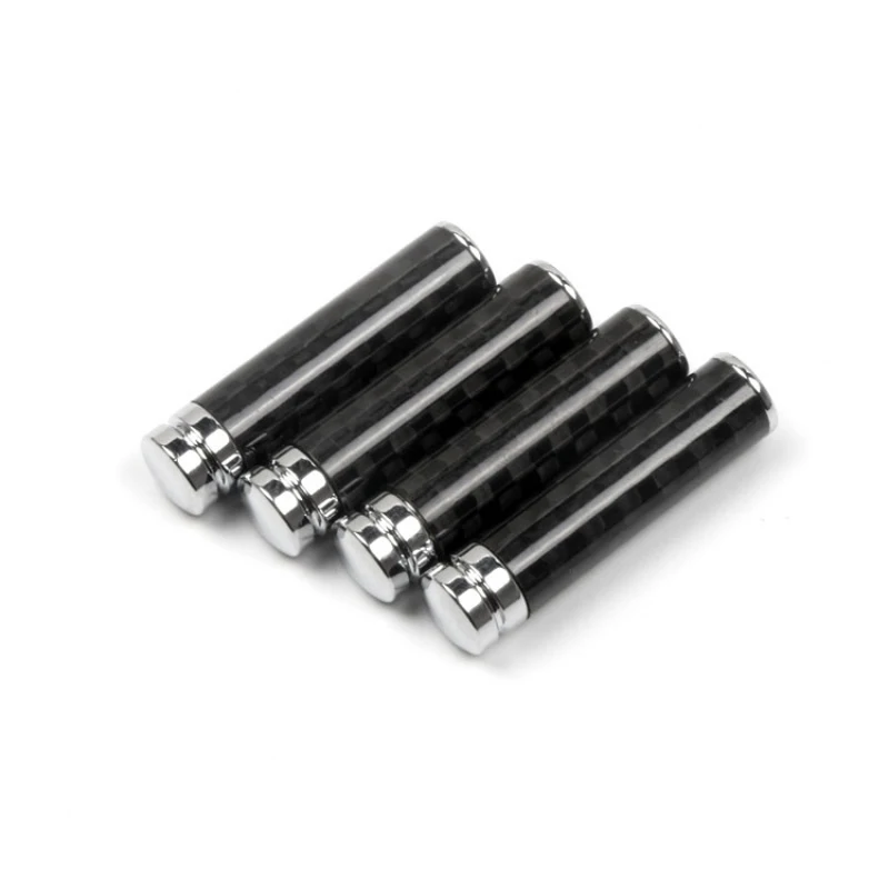 Автомобильный Стайлинг дверной замок из углеродного волокна ШТЫРЬКОВАЯ крышка