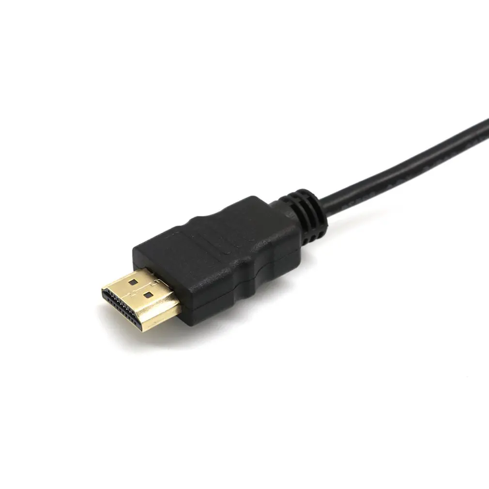 Кабель преобразователь hdmi vga HD внешний кабель адаптер для ТВ ПК мониторов