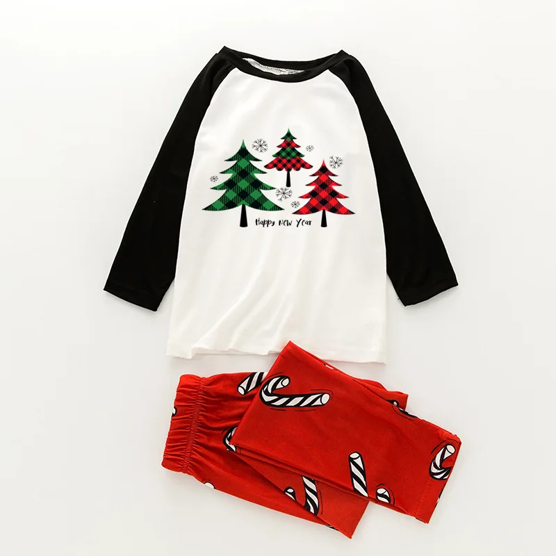

Christmas Clothes New Baby Kid Dad Mom Matching Family Outfits Parent-Child Suit Home Sleepwear Christmas Family Pajamas Set