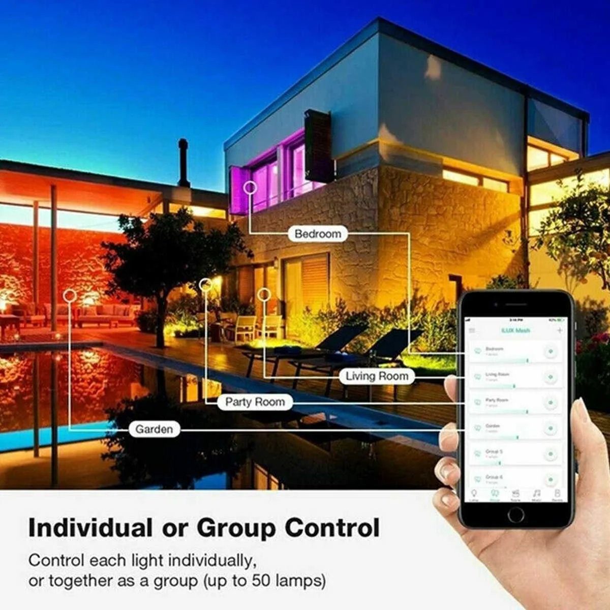 

Christmas Tree Decoration Light LED String bluetooth App Remote Control LED String Lamp 20m 200LED USB Fairy Lights Waterproof