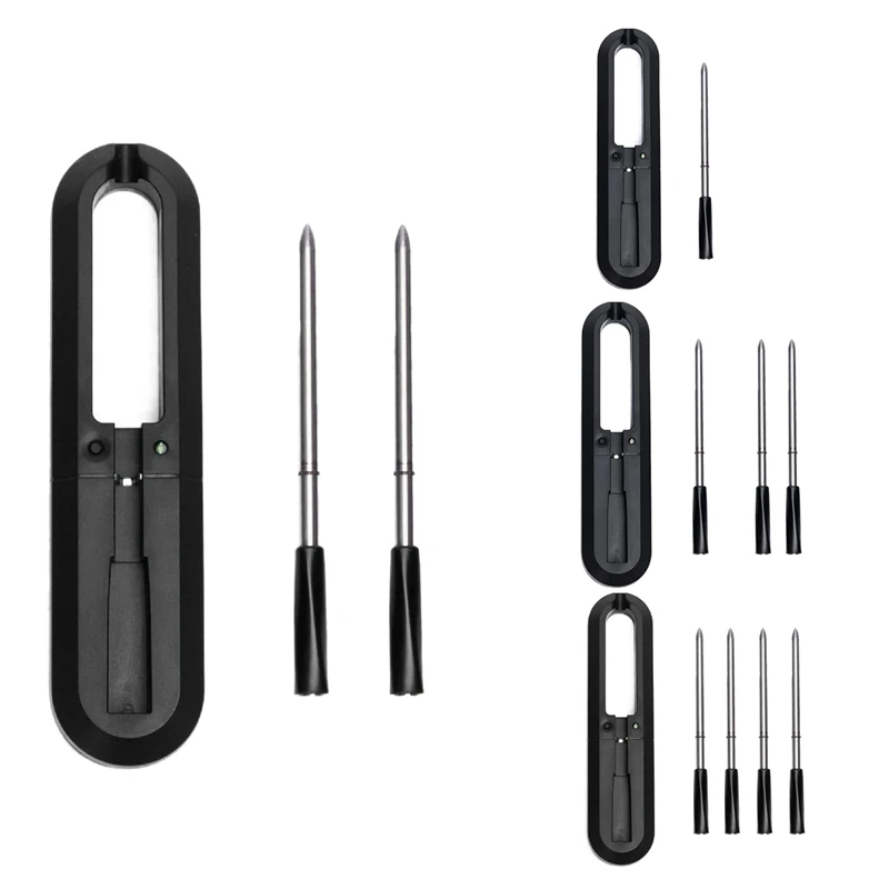 

Беспроводной термометр для духовки, умный прибор для измерения температуры для барбекю, мяса, стейка, Блютуз, для барбекю на открытом воздух...