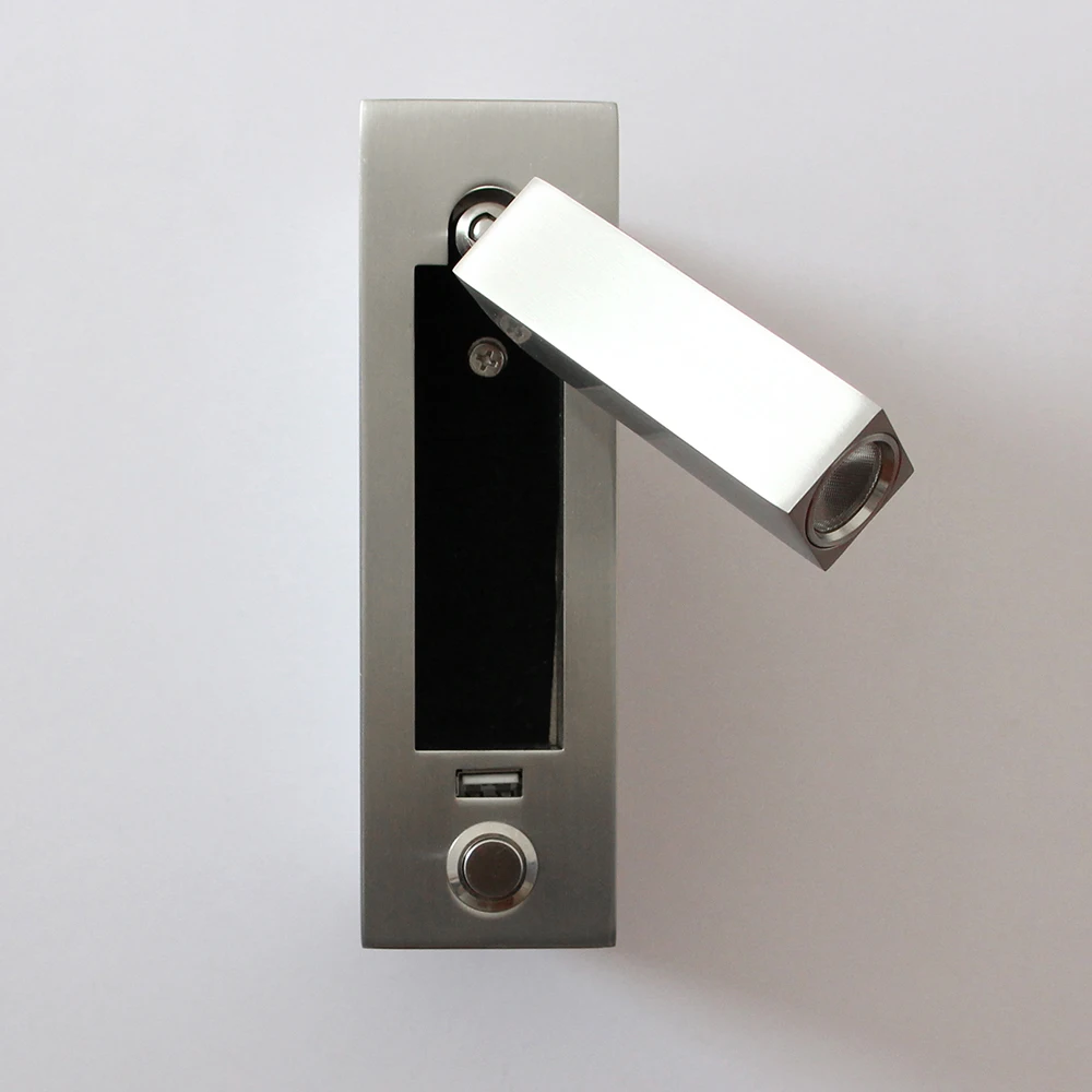 Новый перезаряжаемый светодиодный настенный светильник Hartisan с квадратной