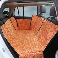 dog car clouds seat cover pet carriers for dogs cats car transportation waterproof car back seat mat with safety belt accessorie