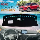 Коврик для приборной панели, противосветильник льзящий, для Ford Escape Kuga MK4 2020 2021 2022