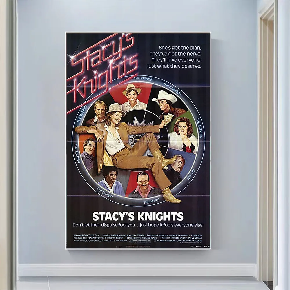 

CP1926 Stacy's Knights Classic Hot Movie Print Silk Fabric Poster Indoor Wall Art Decor Gift