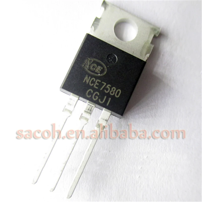 МОП-транзистор NCE7580 или RU7580R SM7580N NCE7578 TO-220 80A 75 в 10 шт