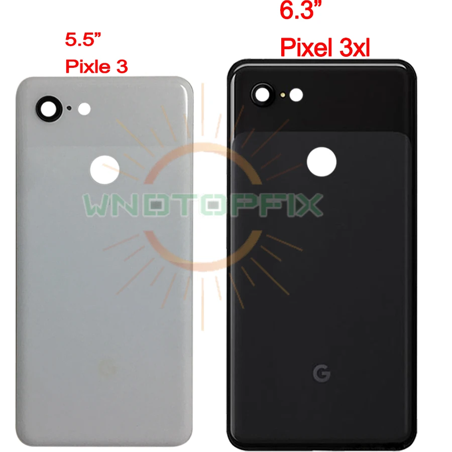 Оригинальный чехол для Google Pixel3 Pixel 3 XL задняя крышка батарейного отсека задний