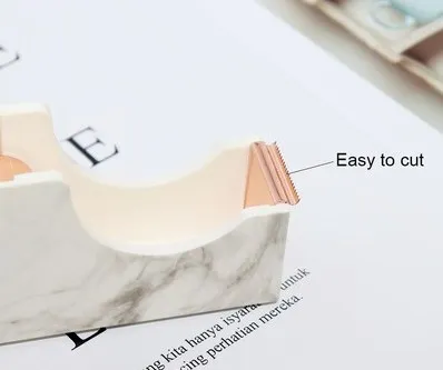 Marble Edition Masking Tape Cutter Adhesive Dispenser office accessories Stationery Stationer | Канцтовары для офиса и дома