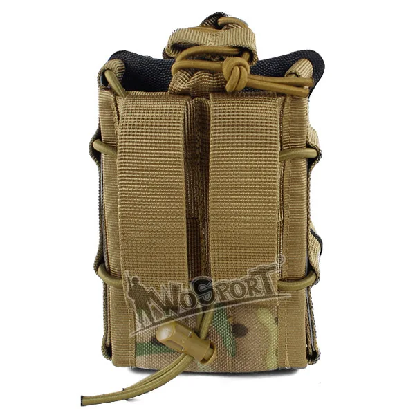 

Molle System Magazine Pouch 1000D Nylon Double Layer Storage Bag Airsoft Tactical AK 7.62 M4 5.56 Rifle Hunting Accessories