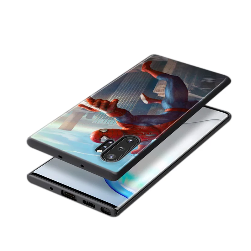 

Marvel Avengers Super Hero Spider Man For Samsung Galaxy S21 S20 FE Ultra S10 Lite 5G S10E S9 S8 Plus S7 S6 Edge Soft Phone Case