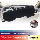 Противоскользящий коврик для приборной панели Toyota Corolla E120 E130 2000  2007, Солнцезащитный коврик, автомобильные аксессуары 2006 2005 2004 2003