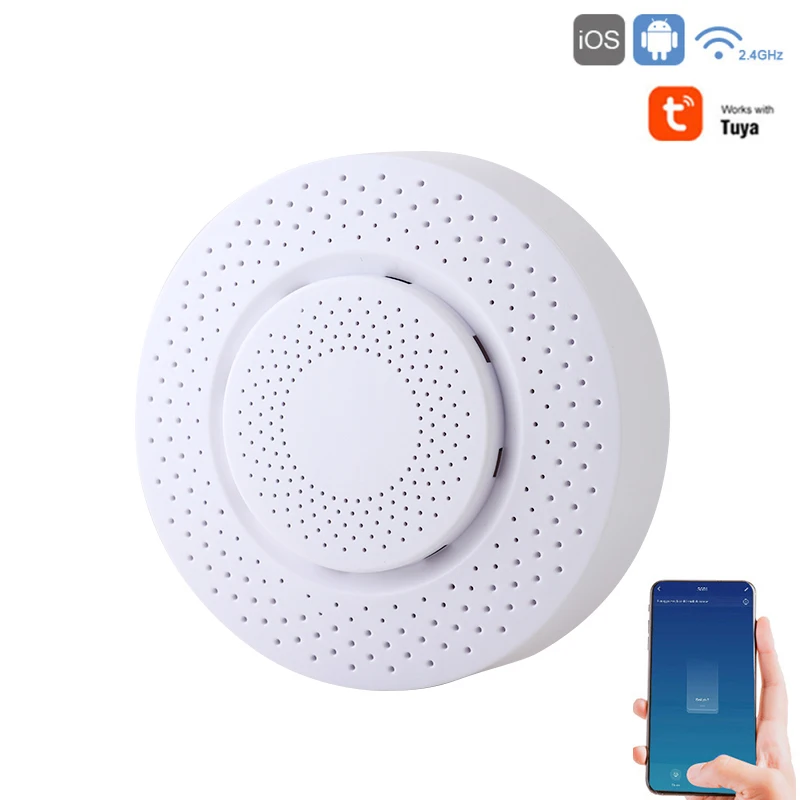 

Tuya Wifi Smart Natural Gas Alarm Sensor Combustible Gas Leak Detector CO 0-500 Ppm Carbon Monoxide Sensor Alarm Smart Life App