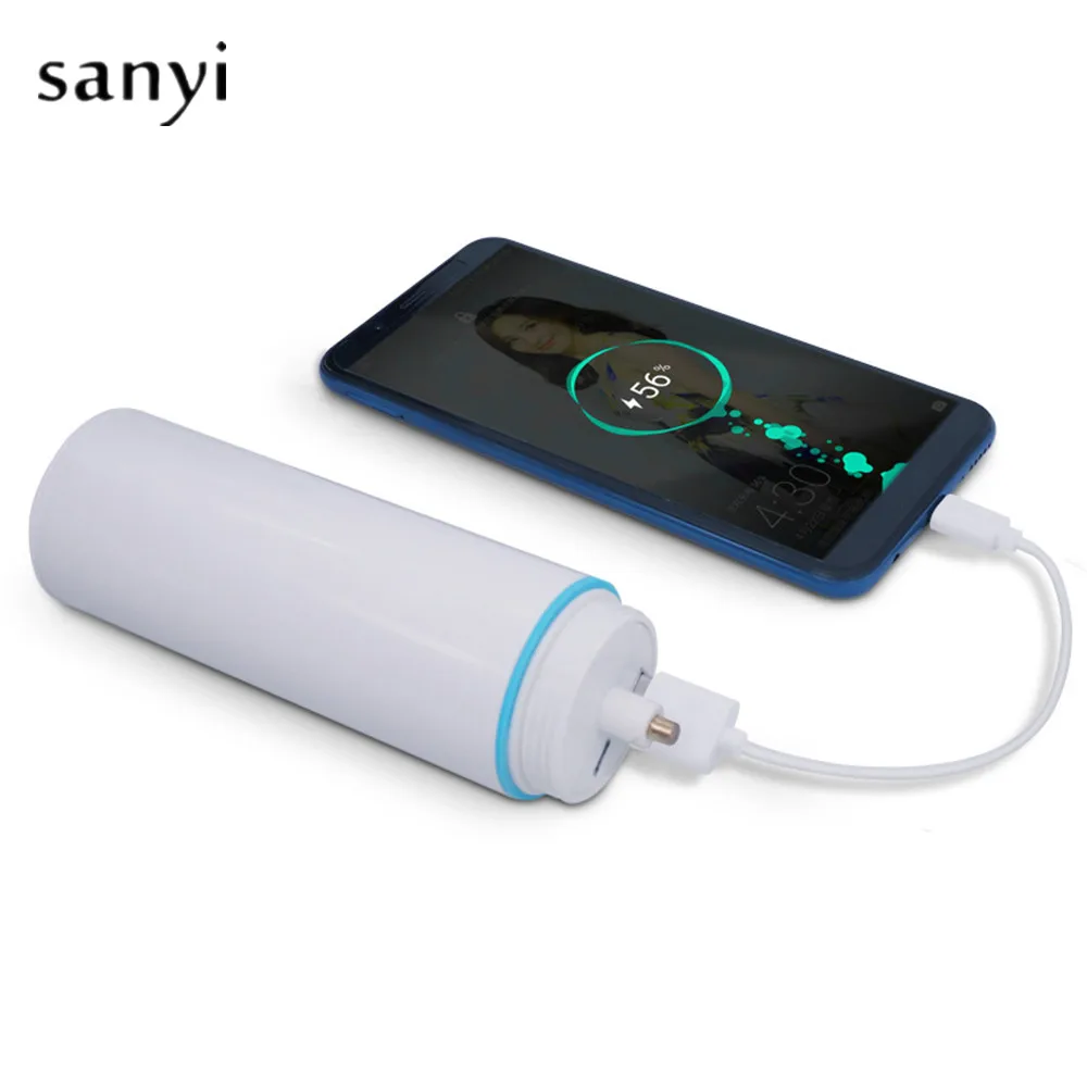 Телескопический портативный фонарь светильник онарь для кемпинга светодиодный