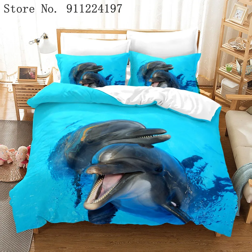Остров декорации Постельное белье домашние украшения с животными Queen King Размеры