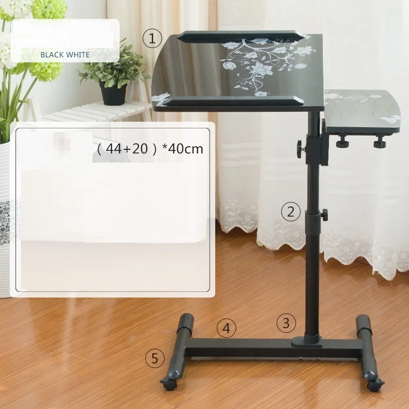Портативная подставка для ноутбука Dobravel Portatil Escritorio Tafel, Офисная маленькая Регулируемая прикроватная подставка для ноутбука, компьютерный стол