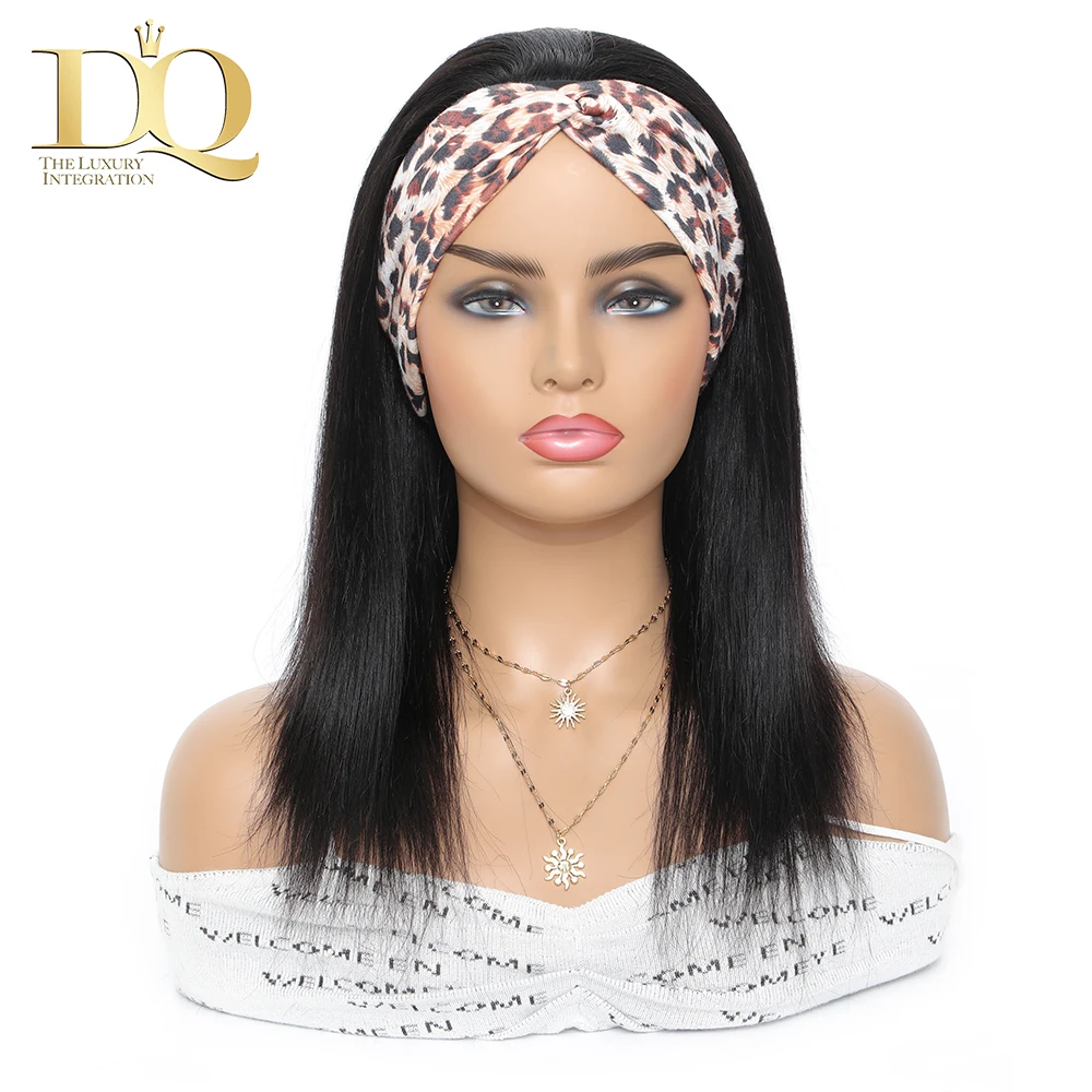 

Женские Натуральные Прямые волосы без клея, бразильские парики для чернокожих женщин, Remy, полностью машинное изготовление