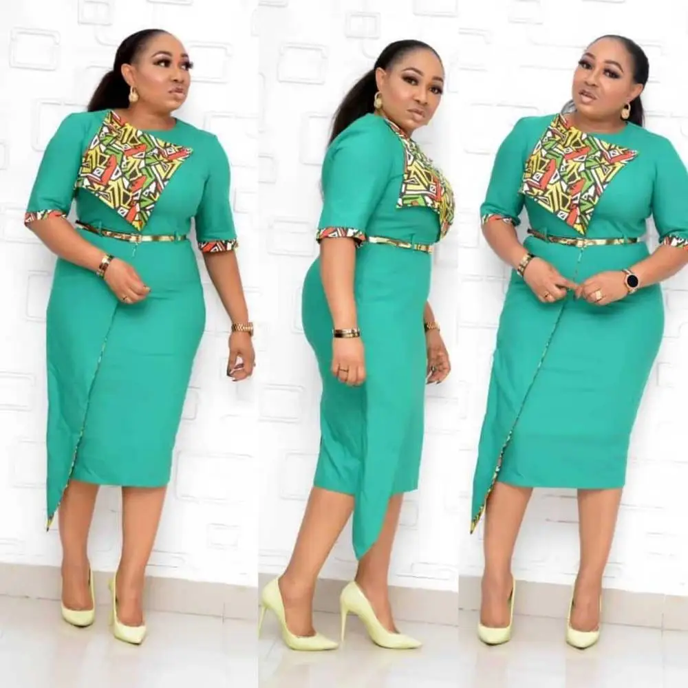 Африканские платья для женщин африканская одежда Африканское платье летнее с