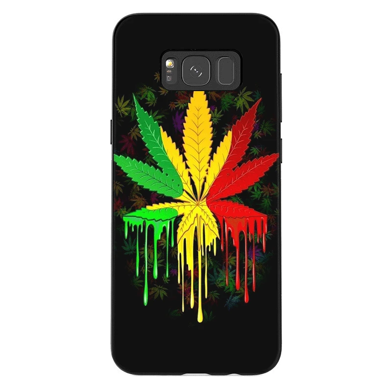 Чехол для телефона для samsung J6 A70 A60 A50 A40 A20 A30 A10 A7 A6 A5 A3 A8 A9 чехол от bob marleys раста Лев регги "сделай сам" - Цвет: B2