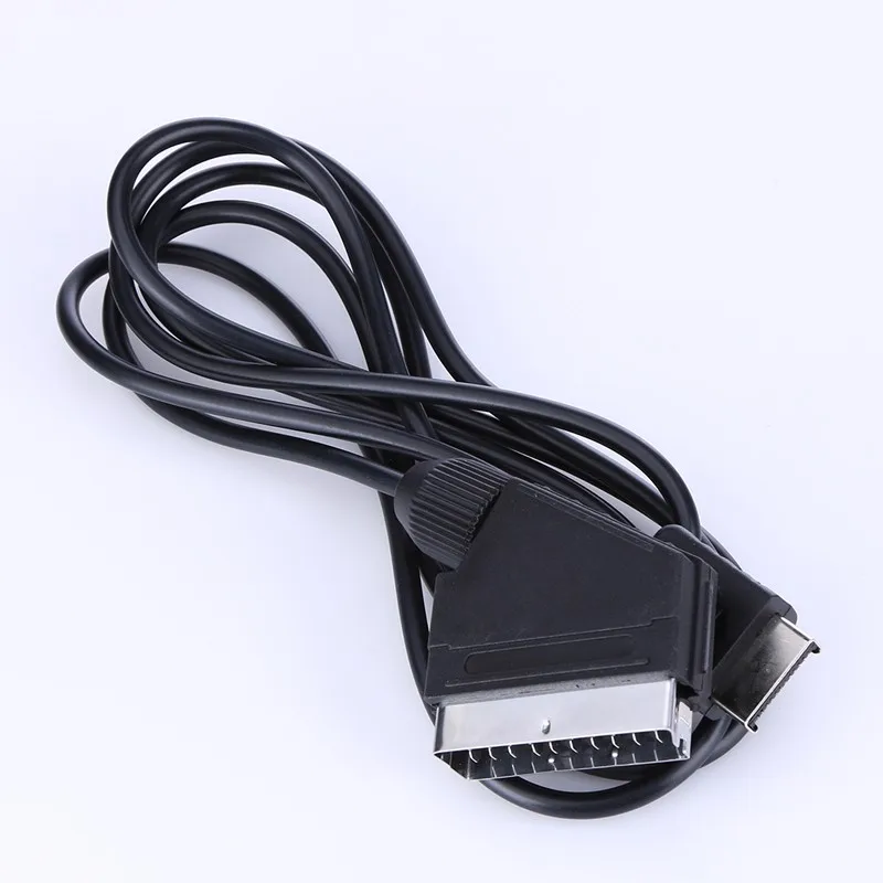 2 м AV кабель RGB SCART ТВ свинец Замена Соединительный для Sony Playstation PS1 PS2 PS3 PAL/NTSC