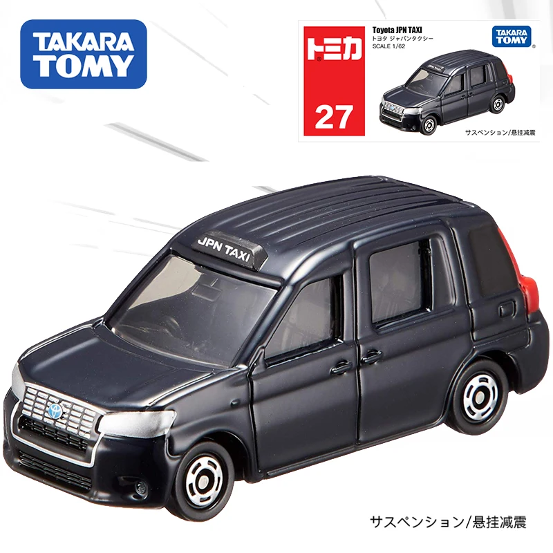 

Takara Tomy Alloy Car Model Tomica Toy Car No. 27 Toyota Taxi Japanese Taxi Toy Alloy Car Car Decoration Toys Gifts