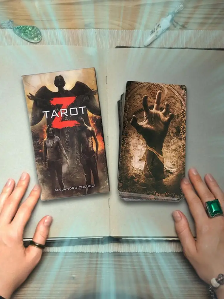 Z-образные настольные игры карты гадания Fate Tarot Игральные развлечения 78-карты |