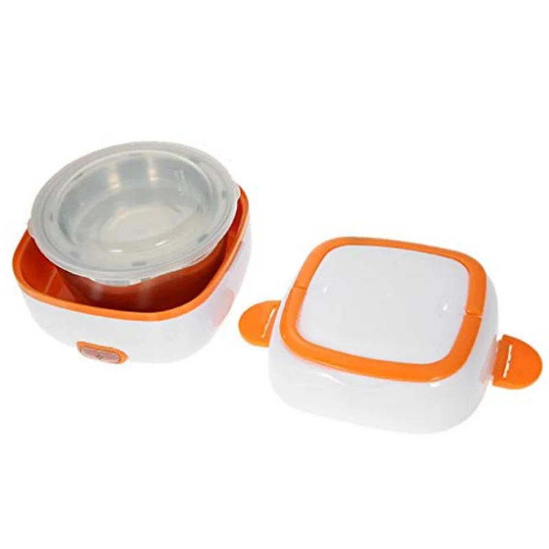 Multifunctional Electric Lunch Box Mini Rice Cooker Portable Food Heating Steamer Heat Preservation Thermostat Box(EU Plug | Дом и сад