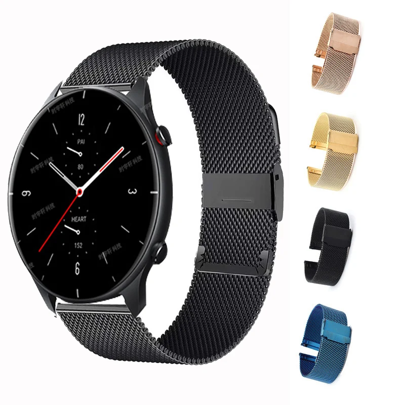 

Watch Strap For Samsung Galaxy Watch Active 2 40/44mm Gear Sport Wrist Band watchband For Huami Amazfit GTS 2 GTR 2E Bracelet