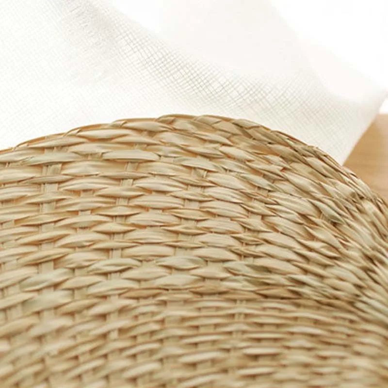 Крутая детская противомоскитная сетка вентилятор летний ручной соломенный