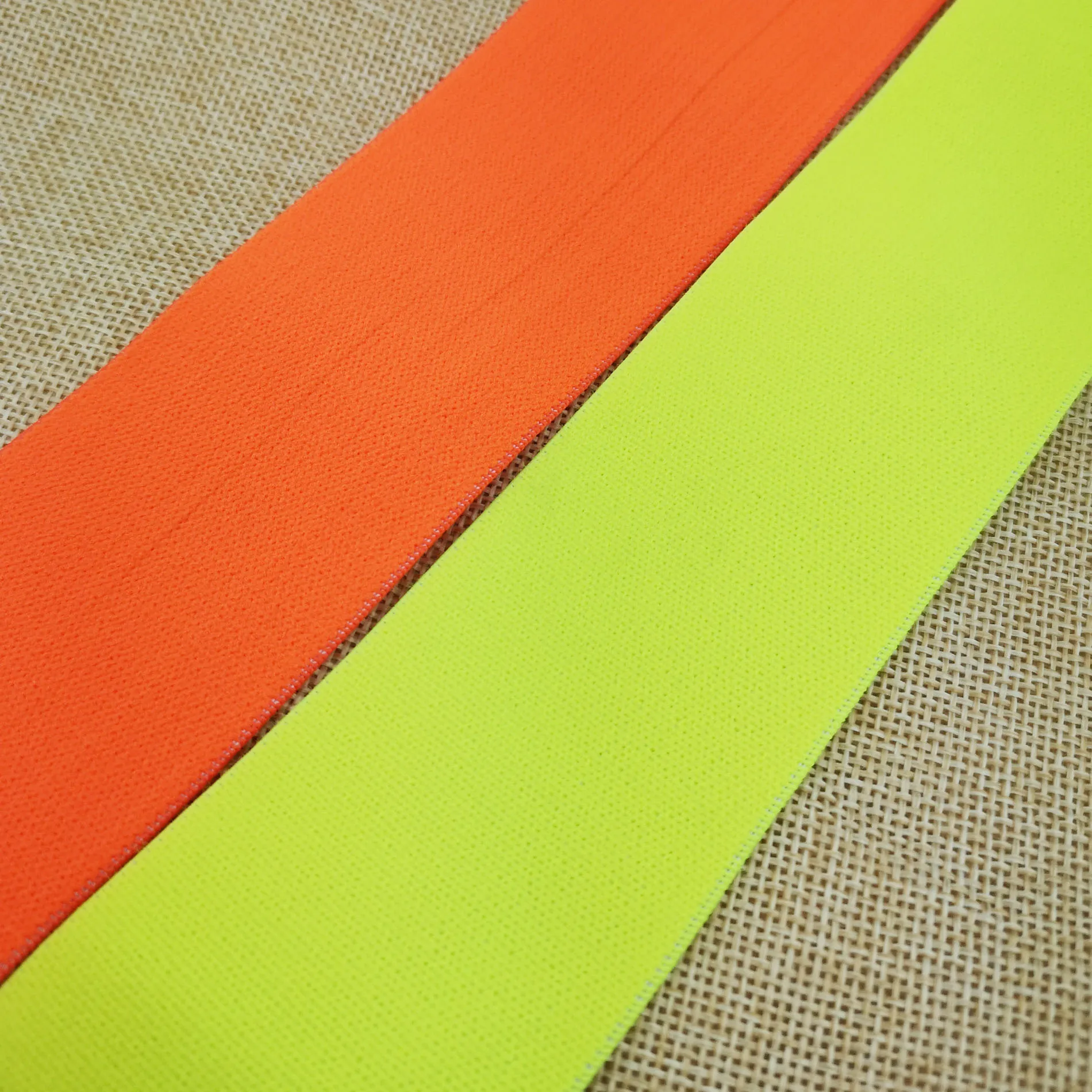 

Fluorescent elastic band neon Rubber Webbing Jumping Sport Band Club Bar Dancing Bands Clothing diy sewing 10meters