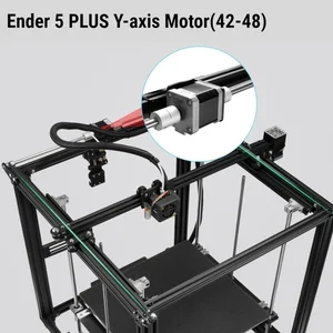ender 5 plus double shaft 48mm y axis motors extruders 42 48 stepper motor for creality ender 5 plus cnc laser 3d printer parts free global shipping