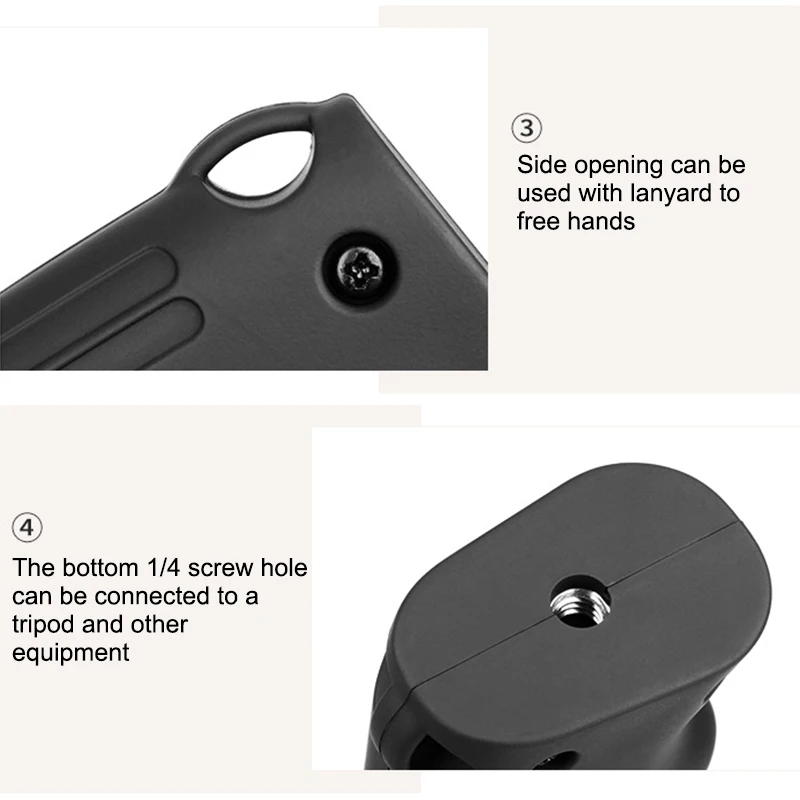 Широкая ручка Стабилизатор для камеры Gopro Hero с винтовым интерфейсом 1/4 аксессуары