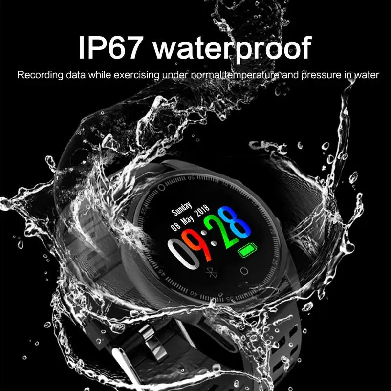 Умный Браслет R13 PRO экран 1 22 дюйма IP67 с защитой от воды спортивные часы