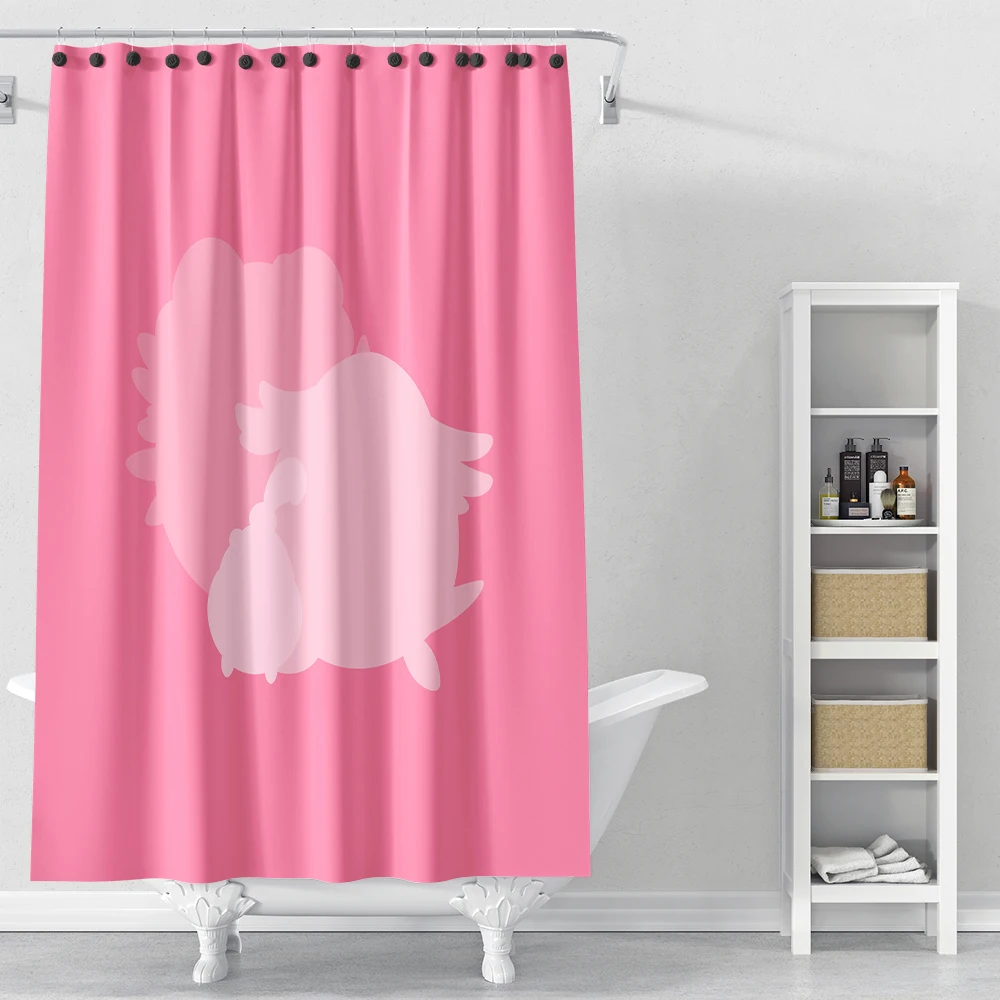

Japanese Cartoon Anime Style 3D Print Girls Kids Waterproof Shower Curtains Home Cute Decoration Bathroom Polyester Fabric