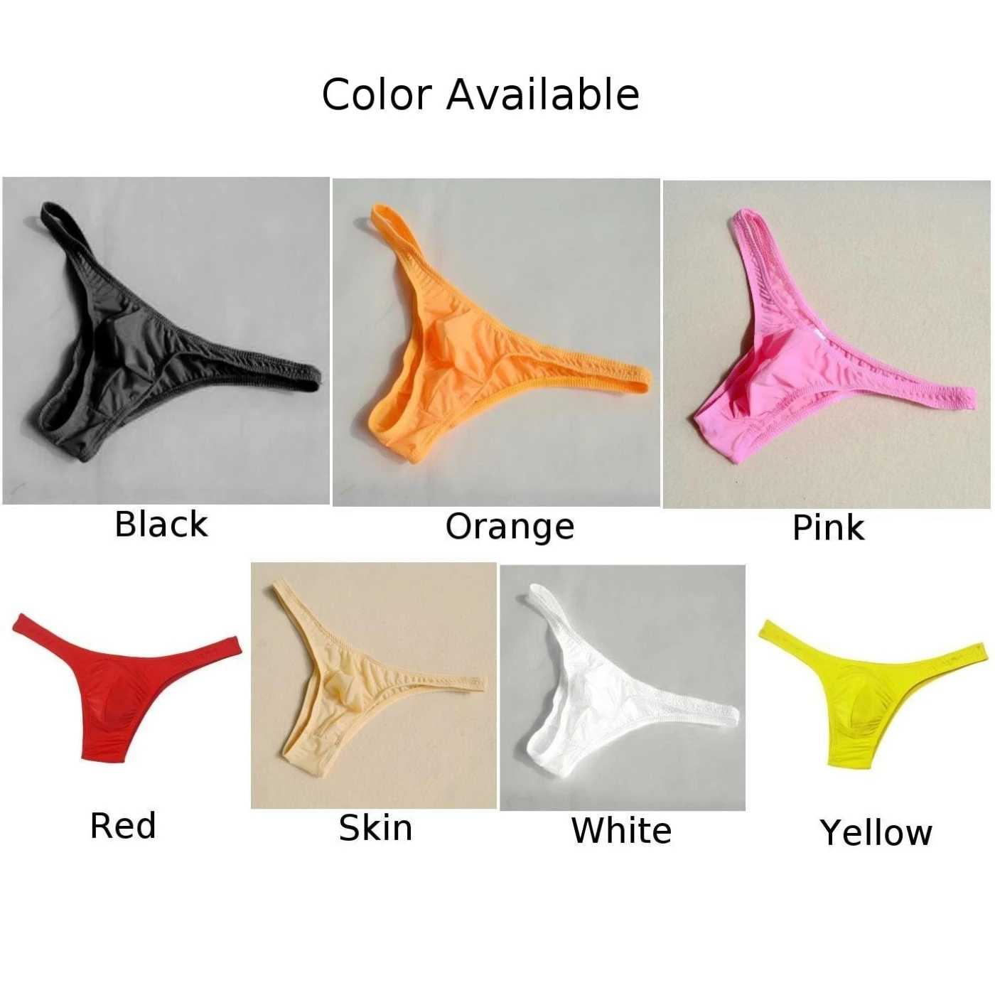 Men Ice Silk Underwear Men's Ultra-thin Silky Breathable Translucent Briefs Low Waist Shorts Pouch Lingerie Underpants Soft Cool