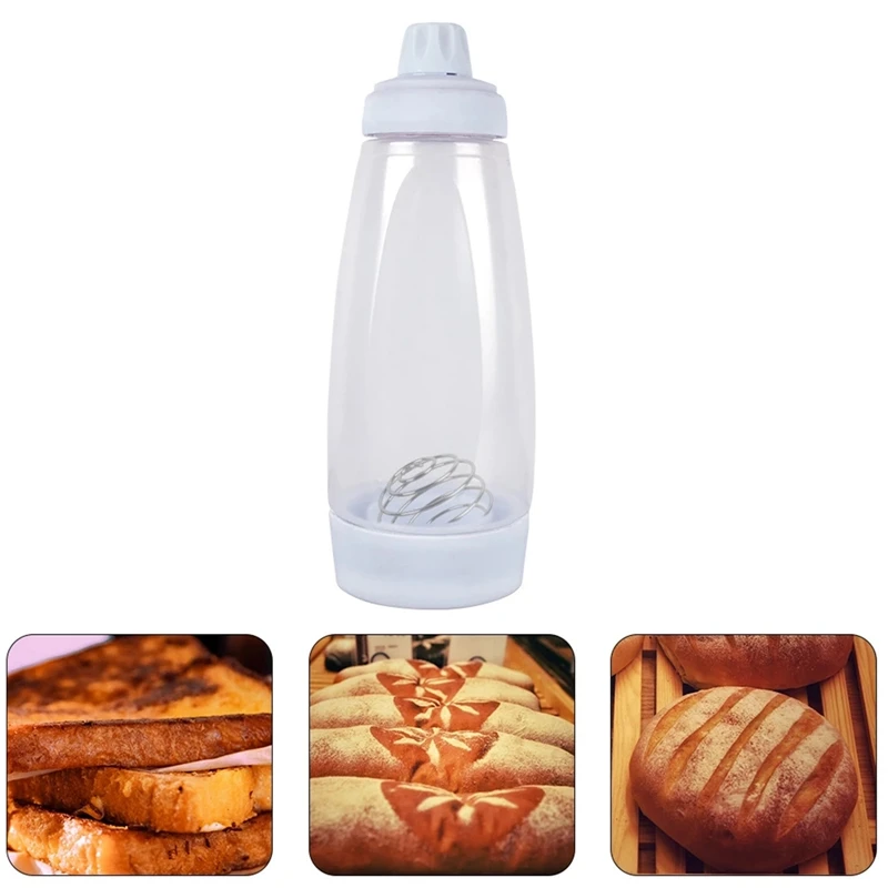 Ручной коленчатый тесто бутылка для смешивания дозатор крема и дозирования