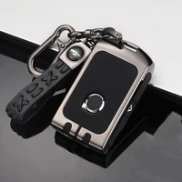 zinc alloy car key cover case for volvo xc40 xc60 s90 xc90 v90 2017 2018 t5 t6 2015 2016 t8 keychain alarm car remote control