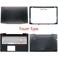 new for lenovo y50 70 y50 with touch am14r000300 laptop back cover front bezel palmrest bottom case a b c d cover black