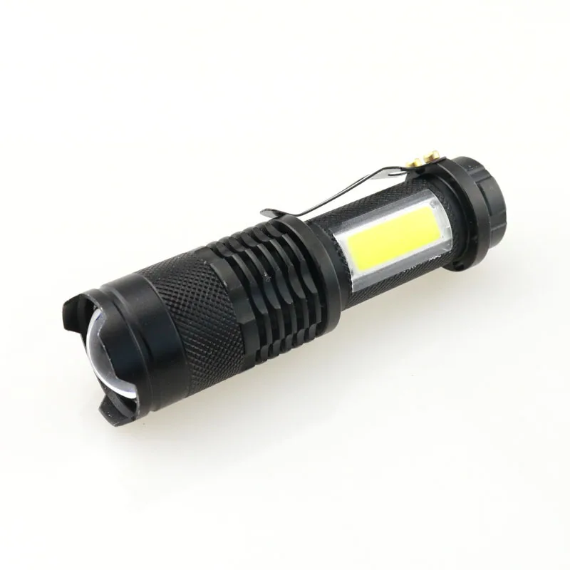 

Портативный светодиодный фонарик T6 COB + XPE, боковой фонарь со встроенным аккумулятором, Водонепроницаемый аварийный фонарь с 3 режимами